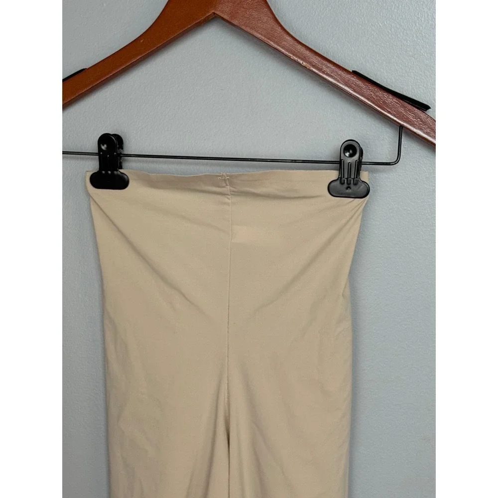 Spanx Higher Power Short High Waisted Shapewear‎ Mid Thigh Shaper Beige Medium